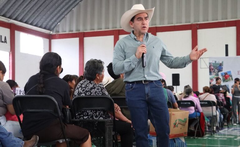 Con más de 2 millones de pesos fortalecen al campo hidalguense con múltiples entregas