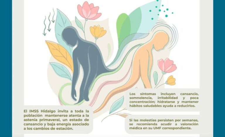 Exhorta IMSS a Permanecer Atentos Ante Astenia Primaveral