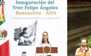 “Cumplimos Con El Pueblo de México”: Presidenta Claudia Sheinbaum Inaugura El Tren Felipe Ángeles, Buenavista-AIFA