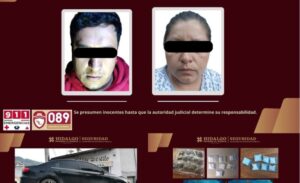 Policía Estatal detiene en San Bartolo Tutotepec a narcomenudistas con más de 700 dosis de presunta droga