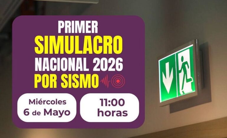 1er Simulacro Nacional 2026, Ante Emergencias, Sismos o Desastres Este 6 de Mayo