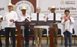 Claudia Sheinbaum Restituye al Pueblo Yaqui 45 Mil 794 Ha de Tierra en Sonora