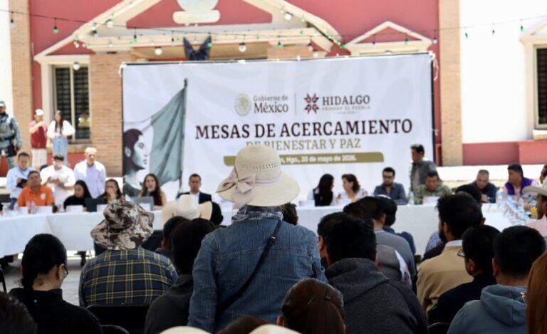 Con diálogo abierto, gobierno de Hidalgo impulsa comunidades más seguras y solidarias desde Singuilucan