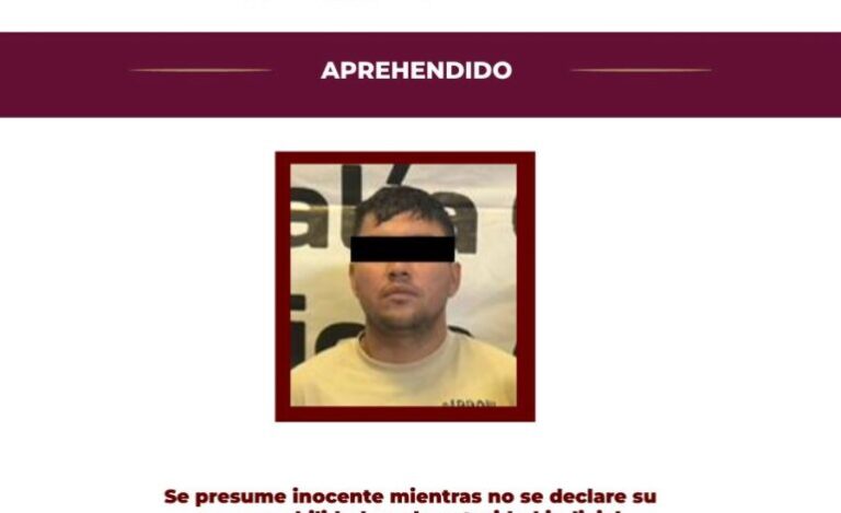 Detienen en Tizayuca un Hombre Con Orden de Aprehension por Homicidio Doloso Calificado en Oaxaca