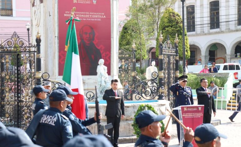 Hidalgo honra el legado de Miguel Hidalgo con justicia social y cercanía al pueblo