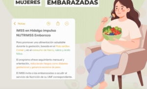 Impulsa IMSS Hidalgo Una Mejor Alimentación En Mujeres Embarazadas