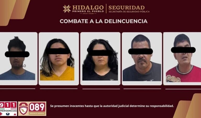 Caen Cinco Huachicoleros que Trasladaban 2 mil 925 Litros de hidrocarburo Robado en Mineral de la Reforma