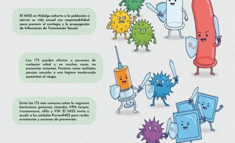 Llama IMSS Hidalgo a Prevenir Infecciones de Transmisión Sexual