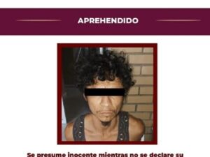 PGJEH Aprende a Sujeto  Implicado en el Multihomicidio Ocurrido en 2022, en los festejos del aniversario del Mercado Primero de Mayo