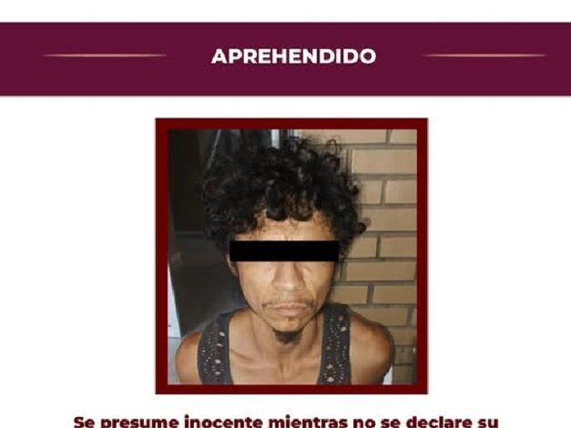 PGJEH Aprende a Sujeto Implicado en el Multihomicidio Ocurrido en 2022, en los festejos del aniversario del Mercado Primero de Mayo