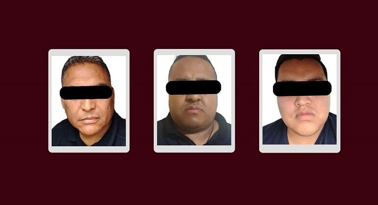 SSPEH Dio Cumplimiento a tres Órdenes de Aprehensión contra el Director de Seguridad Pública municipal, el Subdirector de Seguridad Pública municipal y un ex policía municipal de Tezontepec de Aldama.