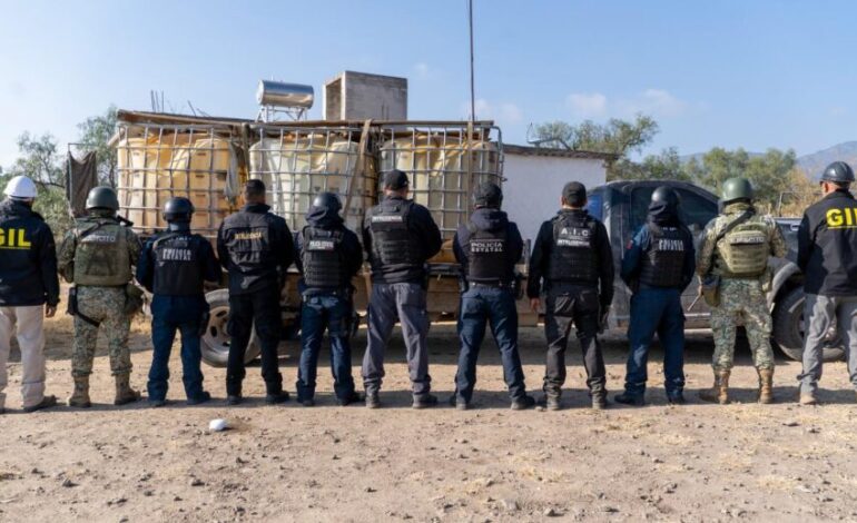 SSPH, PGJEH, SEDENA y Guardia Nacional, Aseguran Casa Usada Como Centro de Operaciones Criminales en  Sayula Pueblo, Mpio de Tepetitlán