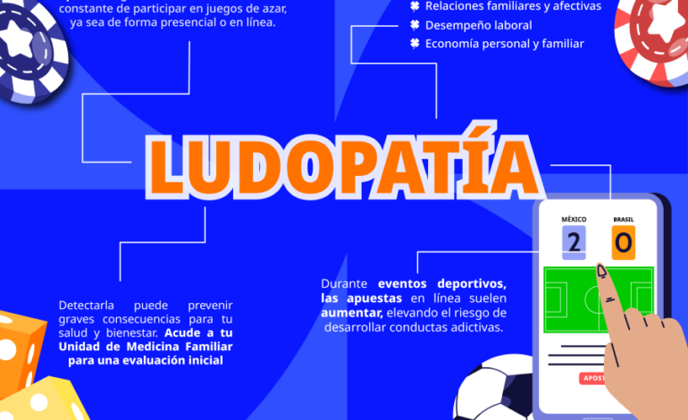 Alerta IMSS Hidalgo Sobre Riesgos de Trastorno Por Juego de Apuestas