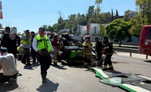 Choque Entre Transporte Público en la México-Pachuca, Saldo 15 Lesionados