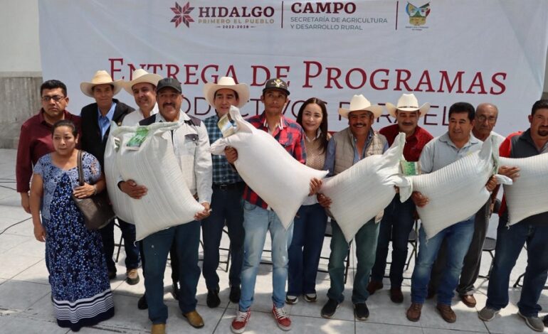 Del suelo al agua: Hidalgo impulsa la productividad del campo con análisis de suelo y crías de peces