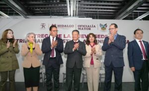 El Gobernador Julio Menchaca Entrega Nuevas Instalaciones al Tribunal de Justicia Administrativa.