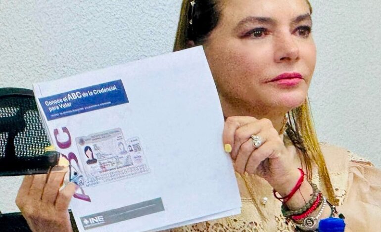 El Instituto Nacional Electoral (INE) Presentó el Nuevo Modelo de la Credencial Para Votar
