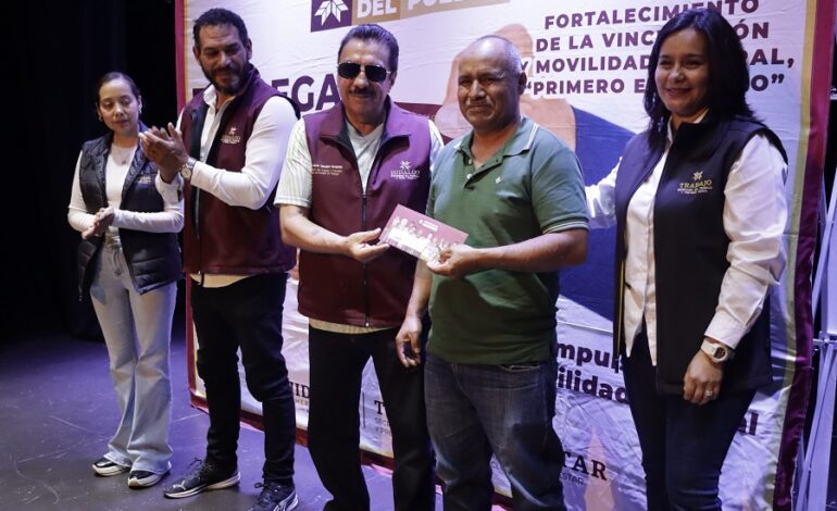 El Programa “Fortalecimiento de la Vinculación y Movilidad Laboral, Primero el Pueblo” apoya a 653 personas