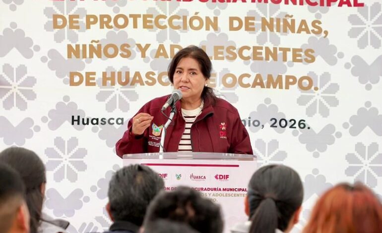 Fortalece Huasca de Ocampo la protección de la infancia con la instalación de la Procuraduría Municipal de Protección de Niñas, Niños y Adolescentes
