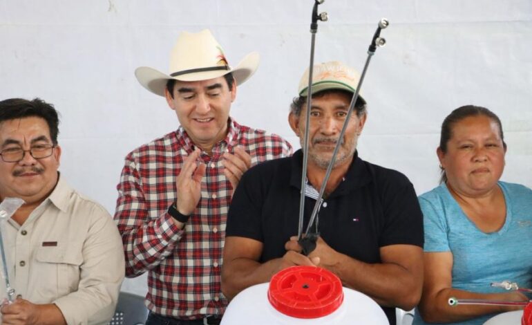 Gobierno de Hidalgo impulsa el rescate agrícola en la Sierra Gorda
