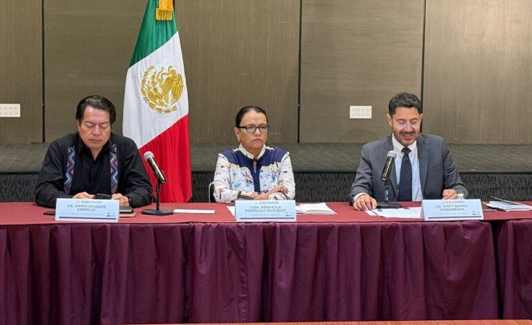 Mensaje Conjunto de La SEGOB y  Secretaria de Gobernación, Rosa Icela Rodríguez y  Mario Delgado, Sobre La Reunión Con Representantes de La CNTE.