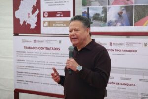 Menchaca Salazar impulsa la transformación de Mineral del Chico con obras estratégicas que fortalecen el desarrollo turístico