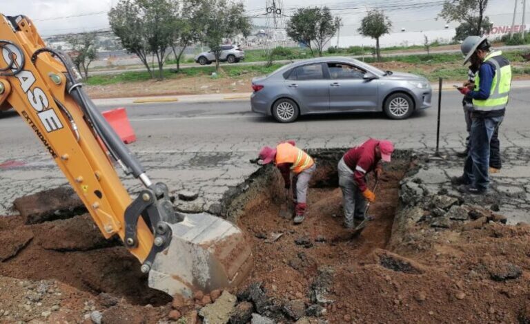 SIPDUS Contempla Ampliar Un Carril en un Tramo del Bulevar Felipe Ángeles, a la Altura del Puente Colonias, Al Sur de Pachuca