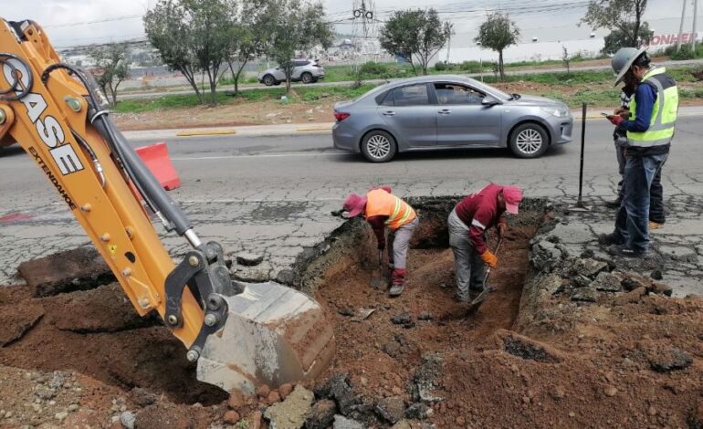 SIPDUS Contempla Ampliar Un Carril en un Tramo del Bulevar Felipe Ángeles, a la Altura del Puente Colonias, Al Sur de Pachuca