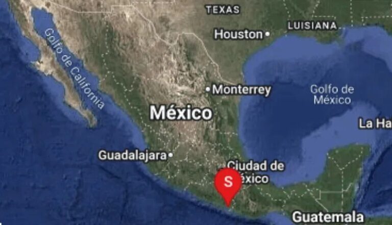 Un Sismo de Magnitud 5.2 Se Registró Este Viernes 5 de Junio de 2026 en la costa de Guerrero.