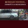 SSPH Asegura a 3 Presuntos Integrantes de Una Banda Dedicada al Robo de Motocicletas en Pachuca