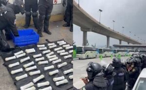 Tras Revisión se Encontró Una Caja de Explosivos en Uno de Los Vehículos de Estudiantes y Maestros