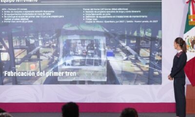 Vamos Muy Adelantados En Construcción de Trenes, El Objetivo Es Inaugurar CDMX-Pachuca y CDMX-Querétaro En 2027: Presidenta Claudia Sheinbaum; Se Han Liberado Más de 28 Millones de M2 de Derecho de Vía