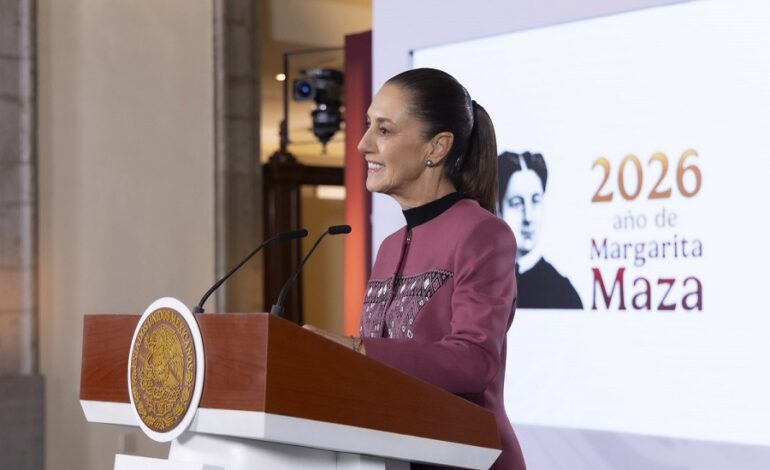 “Muy buena noticia”: presidenta Claudia Sheinbaum destaca crecimiento del PIB; 1.5% trimestral y 2.1% anual, de acuerdo con el INEGI