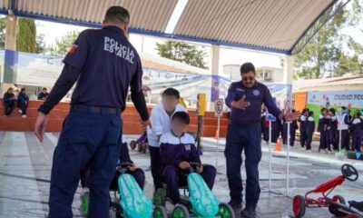 Ciudad Policía llega a Santa Ana Hueytlalpan con la Participación de Más de 250 Estudiantes