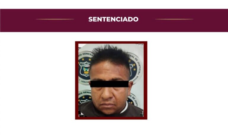 Sentencia de 172 años de prisión para responsable de feminicidio, homicidio doloso y homicidio doloso en grado de tentativa