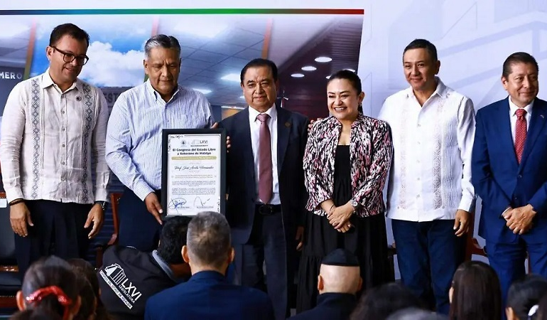 Del Corazón de la Huasteca al Reconocimiento del Congreso de Hidalgo: Aurora Hidalguense Recibe “La Mina del Tiempo”