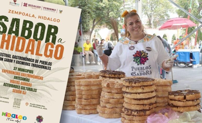 Festival “Sabor a Hidalgo” el Próximo 1 de Agosto en Zempoala