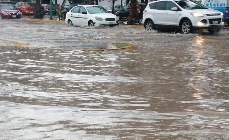 Granizada en Tula Deja Calles Anegadas, Apagones y Fugas de Agua Potable