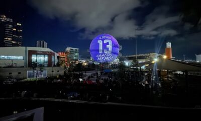La Pasión Mundialista Continúa En Hidalgo Con Homenajes a Leyendas del Fútbol a Través del Videomapping