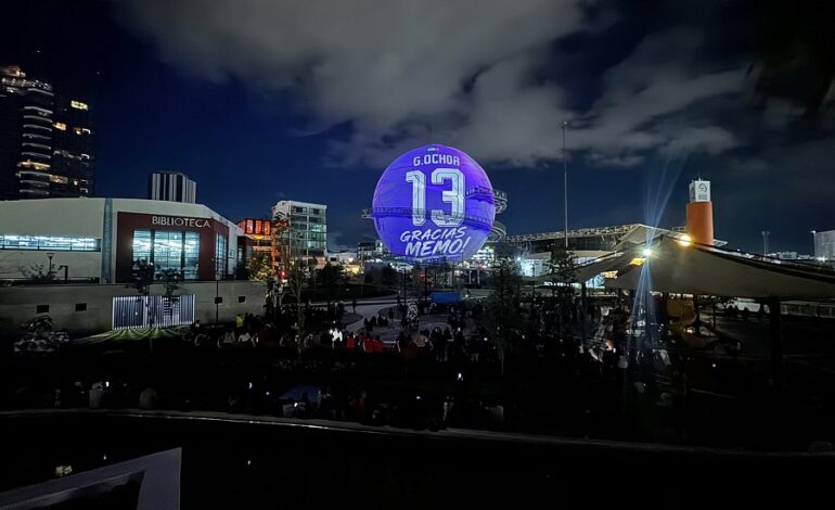 La Pasión Mundialista Continúa En Hidalgo Con Homenajes a Leyendas del Fútbol a Través del Videomapping