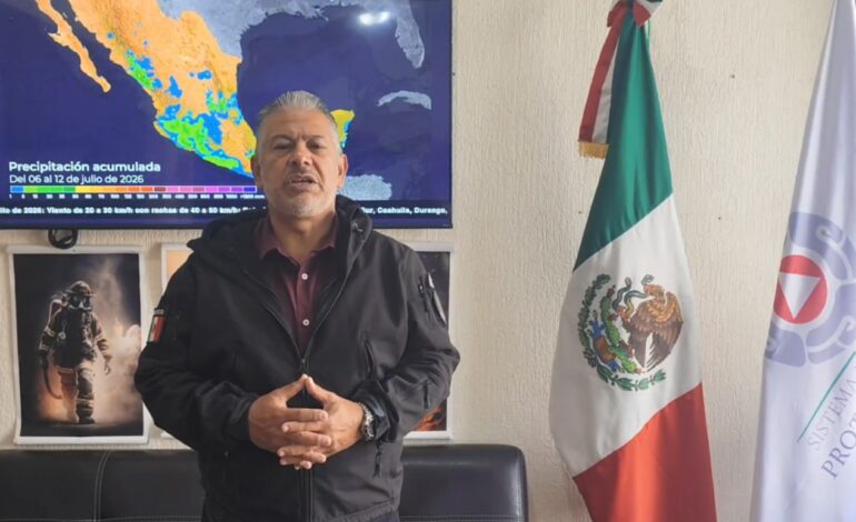 Lluvias Continuarán en Hidalgo; Autoridades Refuerzan Acciones Preventivas y Exhortan a la Población