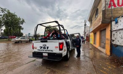 Policía Estatal Refuerza Monitoreo y Apoyo Preventivo Por Lluvias