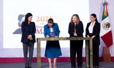 Presidenta Claudia Sheinbaum Firma y Envía Iniciativa de Ley General Para Prevenir, Investigar, Sancionar y Reparar El Daño Por El Delito de Feminicidio