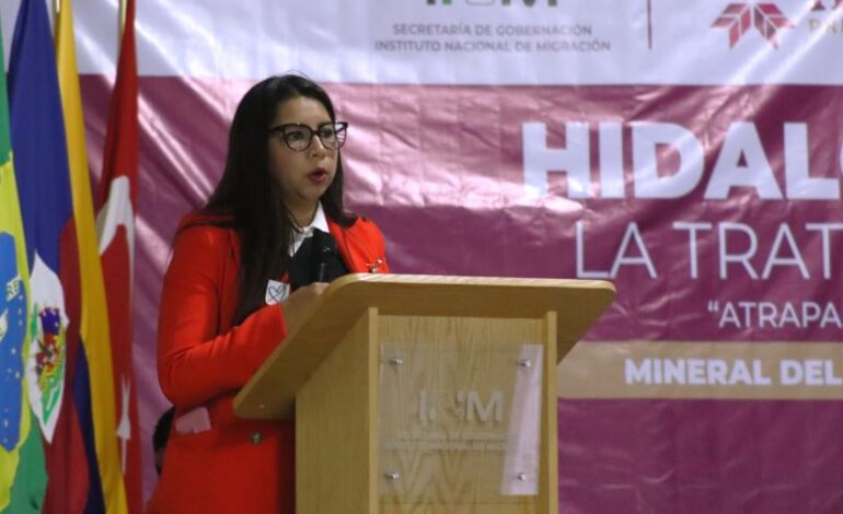 Realizan Primer Foro Estatal “Hidalgo contra la Trata de Personas”