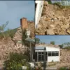 Se Derrumbó un Tramo de la Barda Perimetral del Panteón Municipal. Cedió Ante el Embate de las Lluvias