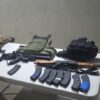 SEDENA. GUARDIA NACIONAL y PGJEH, Aseguraron Armamento, Municiones, Equipo Táctico y Un Vehículo