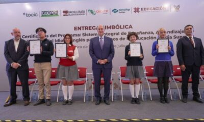 SEPH entrega certificados de inglés a más de 22 mil estudiantes de bachillerato