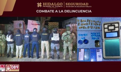 SSPH Desmantela Punto de Narcomenudeo en Tizayuca