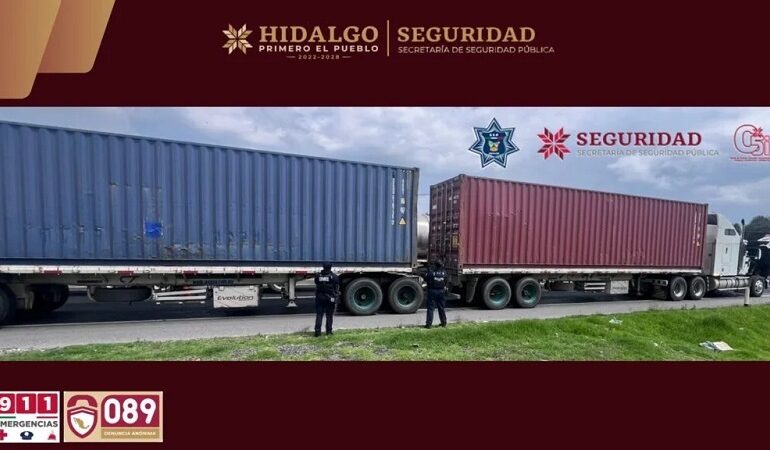 Respuesta Inmediata de la SSPH Permite Recuperar 64 Toneladas de Vino Robadas en Carretera Federal