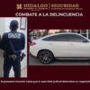 SSPH recupera vehículo robado en plaza comercial de Pachuca; aseguran a presunto responsable